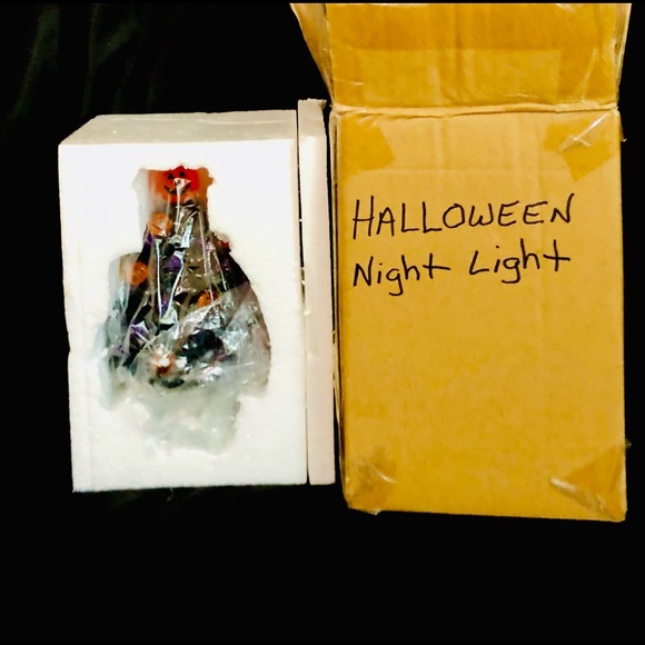 Halloween Bubble Tree Night Light, New - Picture 6 of 16